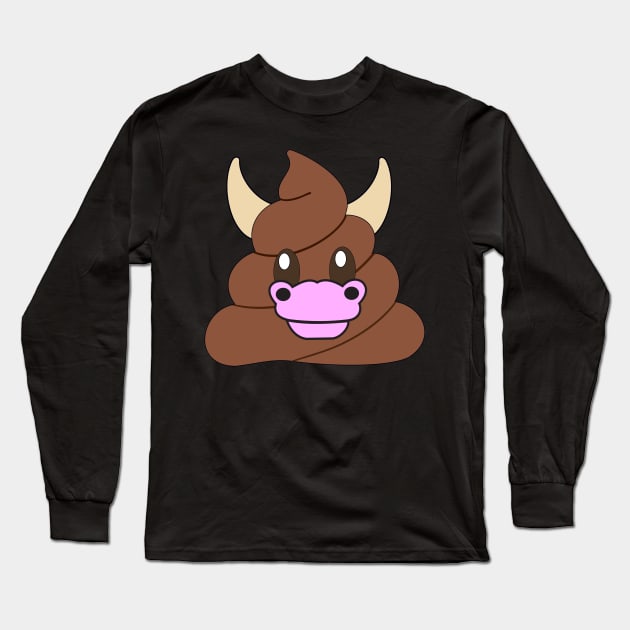 Bullshit Long Sleeve T-Shirt by moonmorph